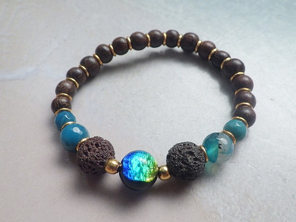 KERAMA lava Stone Diffuser Bracelet☆アロマブレスレット 6枚目の画像