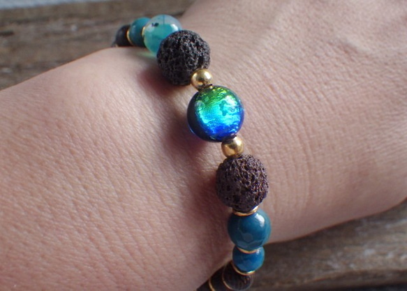 KERAMA lava Stone Diffuser Bracelet☆アロマブレスレット 9枚目の画像