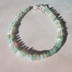Ocean Romanglass Bracelet *sv925*　アジャスター 3枚目の画像