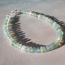 Ocean Romanglass Bracelet *sv925*　アジャスター 4枚目の画像