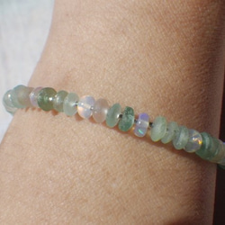 Ocean Romanglass Bracelet *sv925*　アジャスター 5枚目の画像