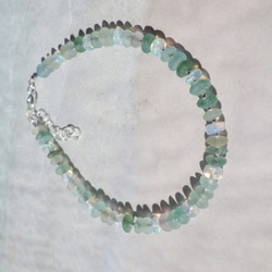 Ocean Romanglass Bracelet *sv925*　アジャスター 8枚目の画像