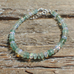 Ocean Romanglass Bracelet *sv925*　アジャスター 10枚目の画像