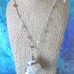 Sand Dollar Ocean Wrap Bracelet/Necklace--5way 4枚目の画像