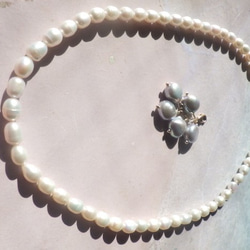 2WAY!*14kgf* Sea Goddess Pearl Necklace　バロックパール♡海の女神の淡水パールネッ 9枚目の画像