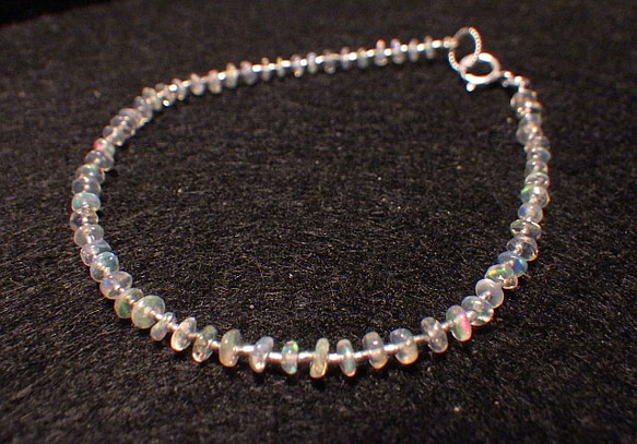 *sv925*Opal Rainbow Bracelet 5枚目の画像