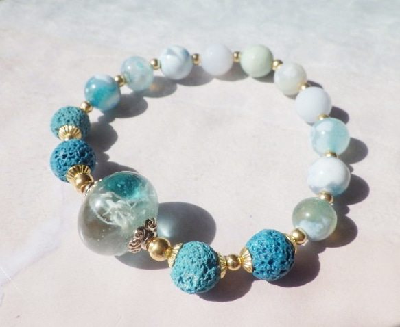 ＊Sandy Beach＊Essential Oil Diffuser Bracelet 6枚目の画像