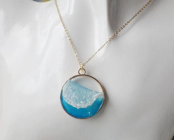 Pipeline! 3D Big Wave Necklace 大波のネックレス　L 5枚目の画像