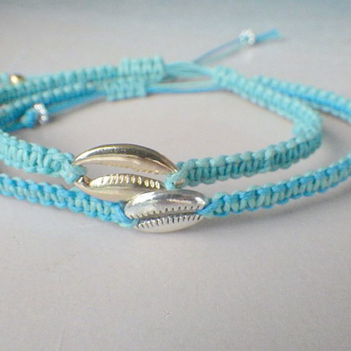 Cowrie Shell l Anklet☆カウリーシェルのアンクレット☆ゴールド 