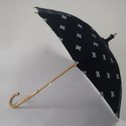久留米絣の日傘　「乙女の祈り　Ver. DB」 1枚目の画像