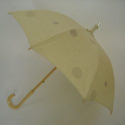 結城紬の日傘「春うらら」 2枚目の画像