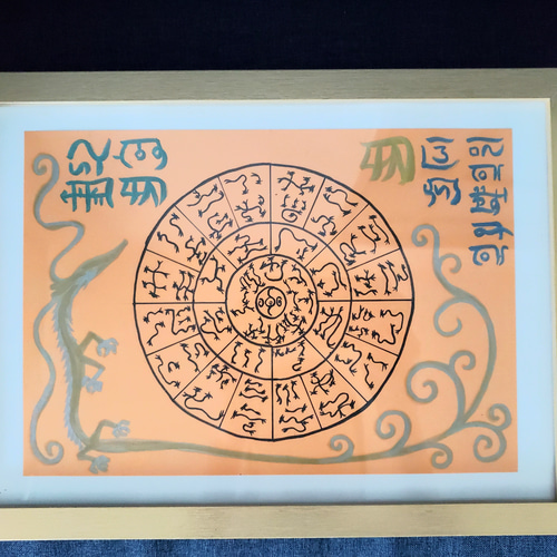運気上昇！龍踊文字フトマニ図と貴方だけの龍体文字✡願いを叶える龍体