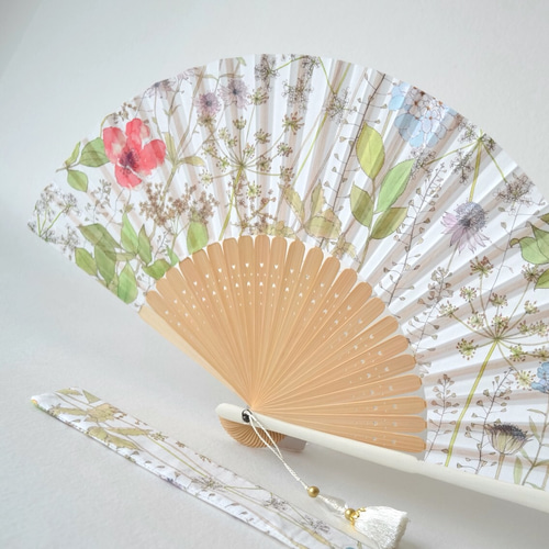 LIBERTY生地使用handmade お扇子セット