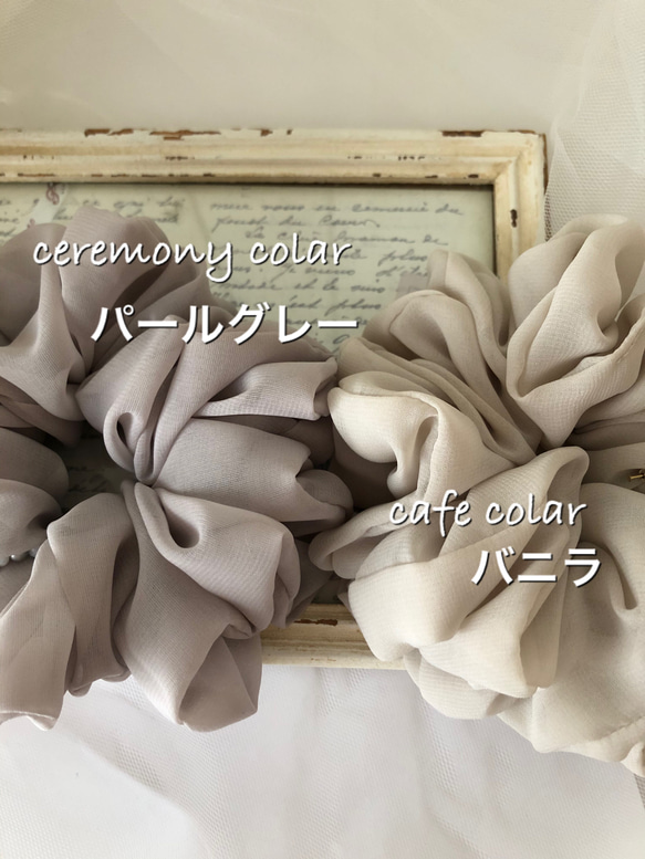 ceremony *colar･･･パールグレー･･･ 5枚目の画像