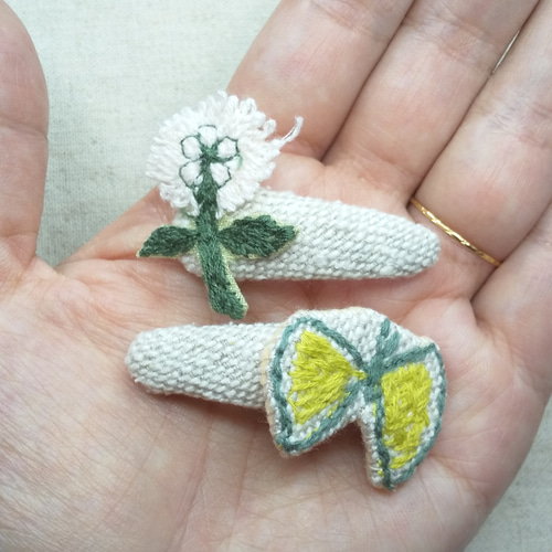 ミナペルホネン　skip　パッチンピンセット ミナペルホネンskipパッチンピンセット