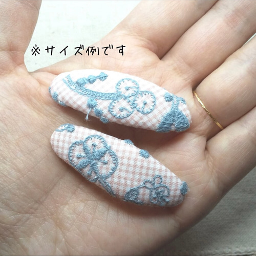 ☆受注制作／選べるヘアアクセ☆CHECK＆STRIPE リバティー／ケイティ 