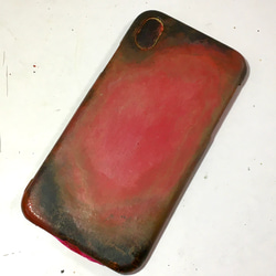 JUNKサビ塗装レトロアーミーR  iPhone XR対応ケース 4枚目の画像