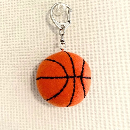 ハンドメイド フェルト マスコット うさぎ バスケットボール