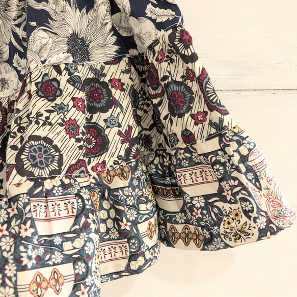 Liberty Skirt 90cm リバティ生地スカート 2枚目の画像