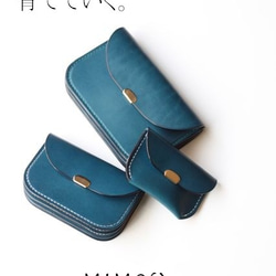 ガバッと開くカードケース『mimosa card case』イエロー 7枚目の画像