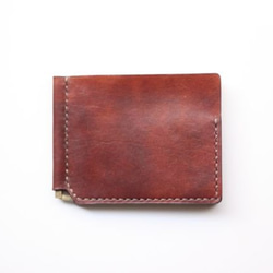 【送料無料】money clip purse 『R3FACTORY VINTAGE』札ばさみ,２つ折り,アンティーク 2枚目の画像