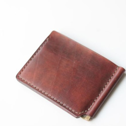 【送料無料】money clip purse 『R3FACTORY VINTAGE』札ばさみ,２つ折り,アンティーク 3枚目の画像