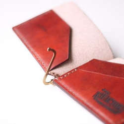 【送料無料】money clip purse 『R3FACTORY VINTAGE』札ばさみ,２つ折り,アンティーク 6枚目の画像