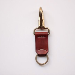 brass ring key holder 『R3FACTORY VINTAGE』キーホルダー, ヴィンテージ 2枚目の画像