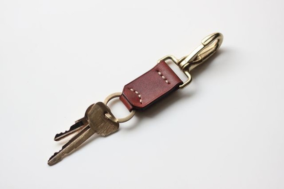 brass ring key holder 『R3FACTORY VINTAGE』キーホルダー, ヴィンテージ 4枚目の画像