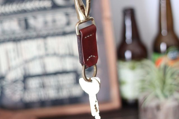 brass ring key holder 『R3FACTORY VINTAGE』キーホルダー, ヴィンテージ 8枚目の画像