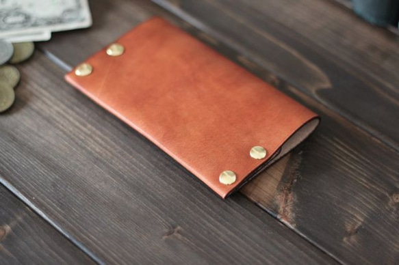 minimalist wallet A『R3FACTORY VINTAGE』ミニマル,ミニマム,シンプル,２つ折り 3枚目の画像