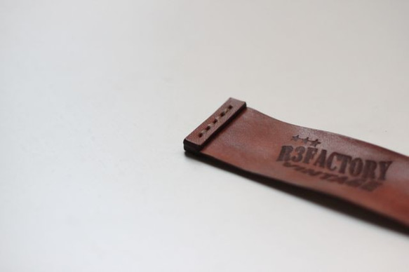 book marker 『R3FACTORY VINTAGE』しおり,栞,ブックマーカー,ブックマーク,革,レザー 7枚目の画像