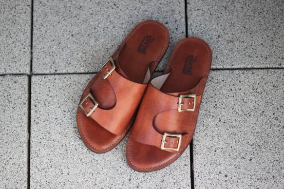 【送料無料】leather sandals BIRKENSTOCK sole,サンダル,メンズ,レザー,ビルケン 10枚目の画像