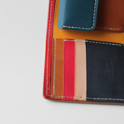 【限定品】クレイジーパターン　２つ折り財布ショートウォレット 4枚目の画像