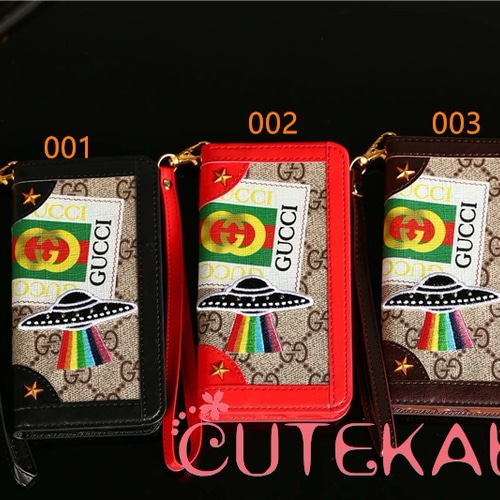 GUCCIスマホカバー UFO 刺繡 iPhoneケース・カバー cutekabalili 通販