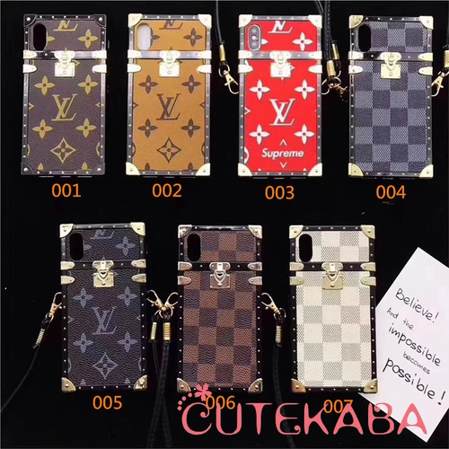 LOUIS VUITTON - ルイヴィトン iPhone 7／8／SE アイトランク スマホケース 0555s LOUIS VUITTON - ルイヴィトン iPhone 7／8／SE アイトランク
