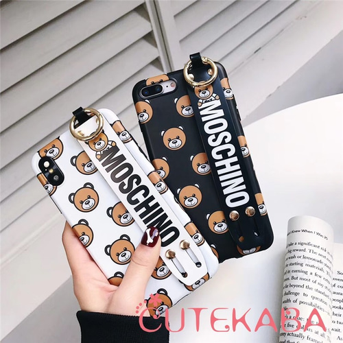 MOSCHINO モスキーノ スマホケース iPhoneXS/X 【公式通販】