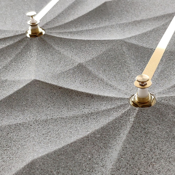 HOMER | 摺紙時鐘 Origami Clock 灰色/曲面/酸蝕 HC16TM-GCA   混凝土 第5張的照片