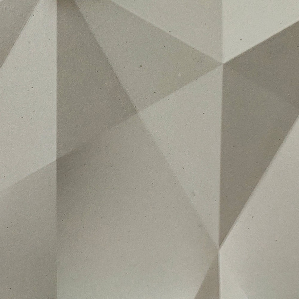 HOMER | 摺紙時鐘 Origami Clock 灰色/鑽石切面/啞光 HC16TM-GDM 第6張的照片