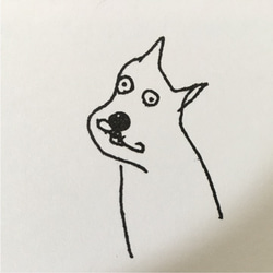 ハンコ スタンプ 犬 4枚目の画像