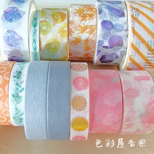 再販2☆10個入 いっぱいmix マスキングテープ/海外