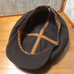 ブランケットキャスケット blanket casquette（57〜63cm位まで対応） 7枚目の画像