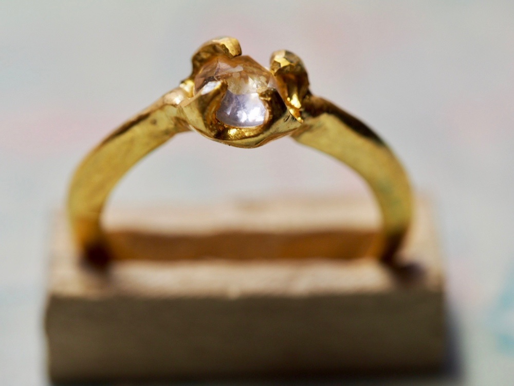 ローズクオーツリング