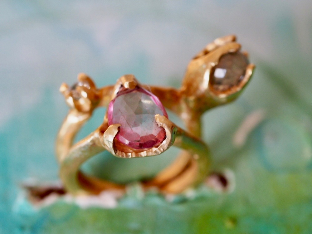 ピンクサファイアリング指輪・リング