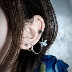 148 かっこ良い✖︎華やかなヒョウアクセ‼︎　ハンドメイド　ピアスorイヤリング レオパードダイヤピアス・イヤリング【レッド】ヒョウ柄ピアス 豹柄