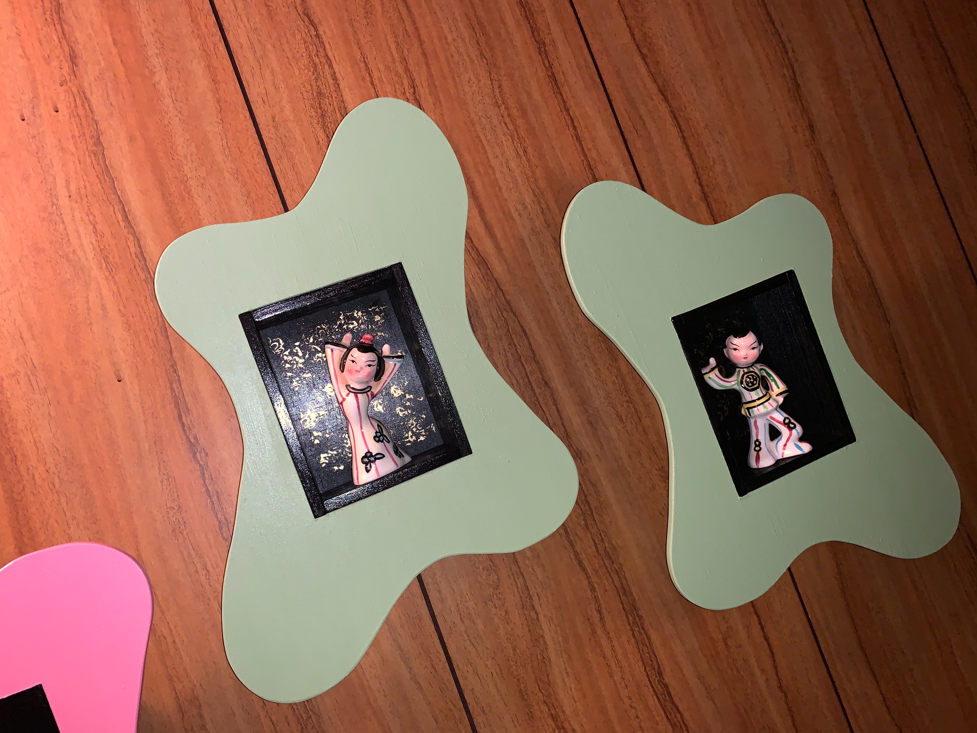 1950s type Ameba Wall Shelf