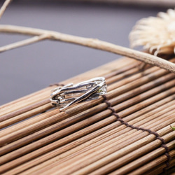 【若子】竹編造型純銀戒指 第4張的照片