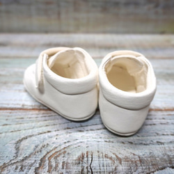 Portierra 鹿革 ファーストシューズ ダービータイプ 3枚目の画像