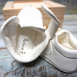 Portierra 鹿革 ファーストシューズ ダービータイプ 4枚目の画像