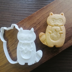 動物☆タヌキ　クッキーカッター/クッキー型 3枚目の画像